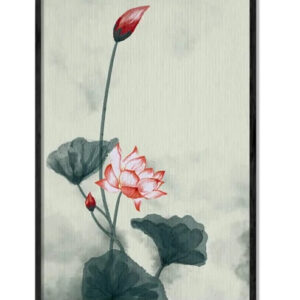 Tranh Sen Thủy Mặc - STM01