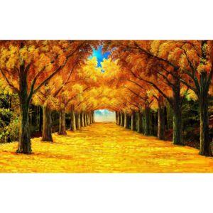 Tranh Hàng Cây Mùa Thu - CMT01