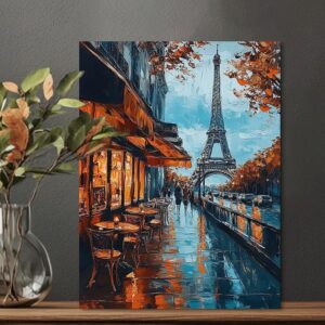 Ảnh Tháp Eiffel Về Đêm EF02
