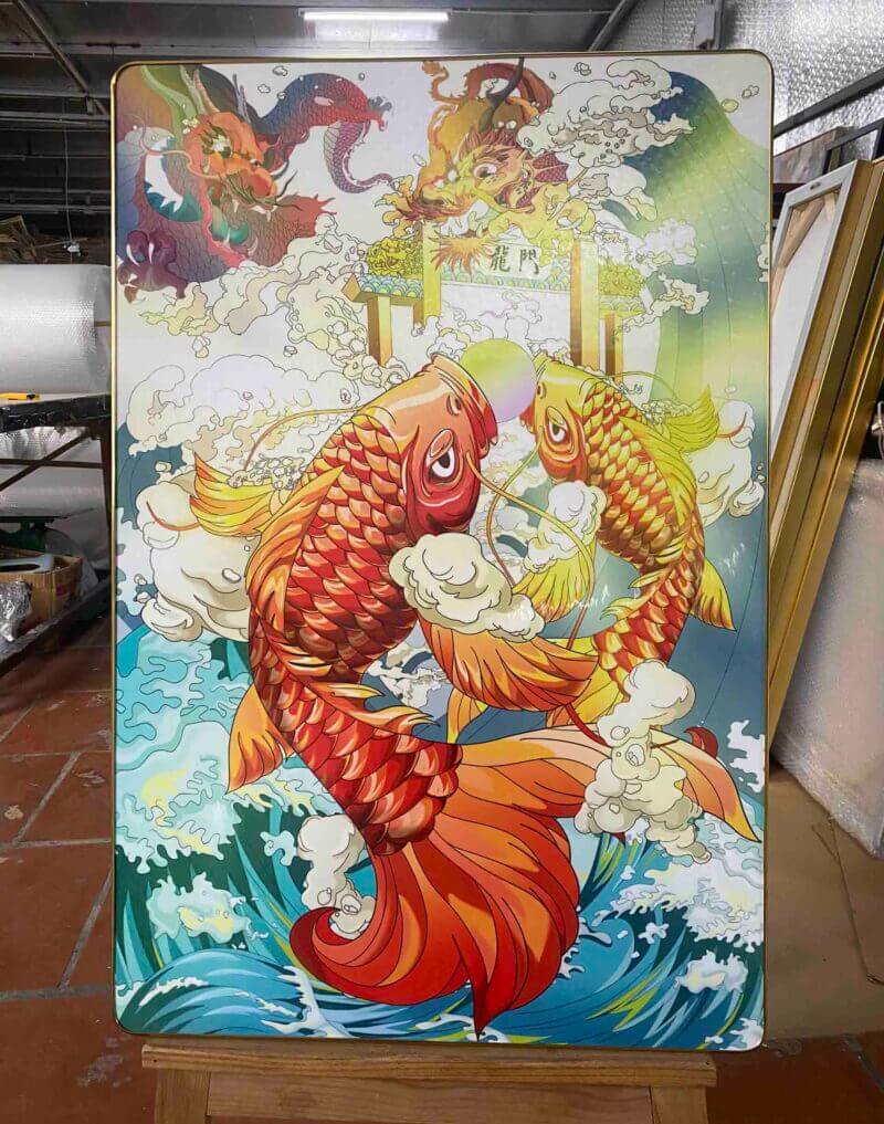 Cá Chép Hóa Rồng Có Ý Nghĩa Gì Trong Phong Thủy? 