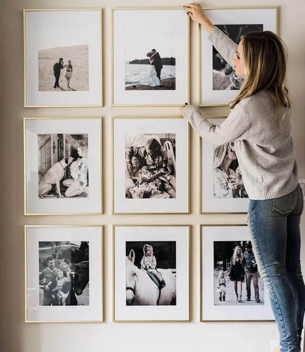 Gợi Ý 3 Cách Treo Ảnh Lên Tường Đơn Giản
