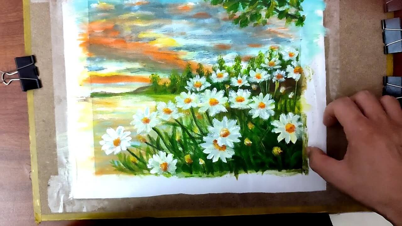 Cách Vẽ Hoa Cúc Họa Mi: Hướng Dẫn Chi Tiết Từng Bước 2025