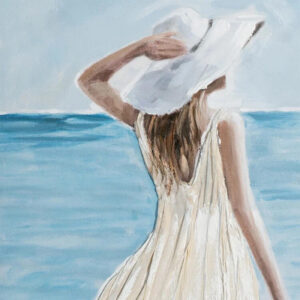 Hình Ảnh Cô Gái và Biển GB01