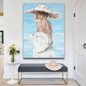 Hình Ảnh Cô Gái và Biển GB01