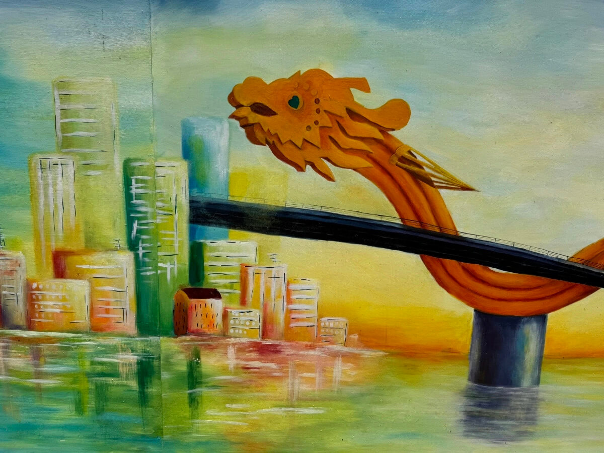 Hướng Dẫn Vẽ Tranh Phong Cảnh Đà Nẵng Đẹp Cho Người Mới Bắt Đầu