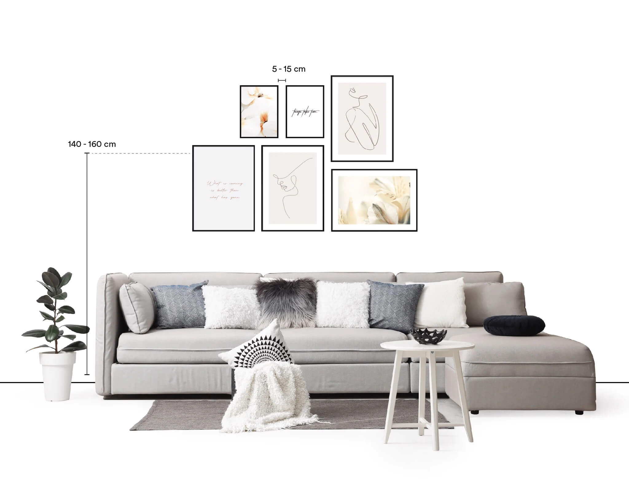 Kích Thước Khung Tranh Phòng Khách Phổ Biến 2025