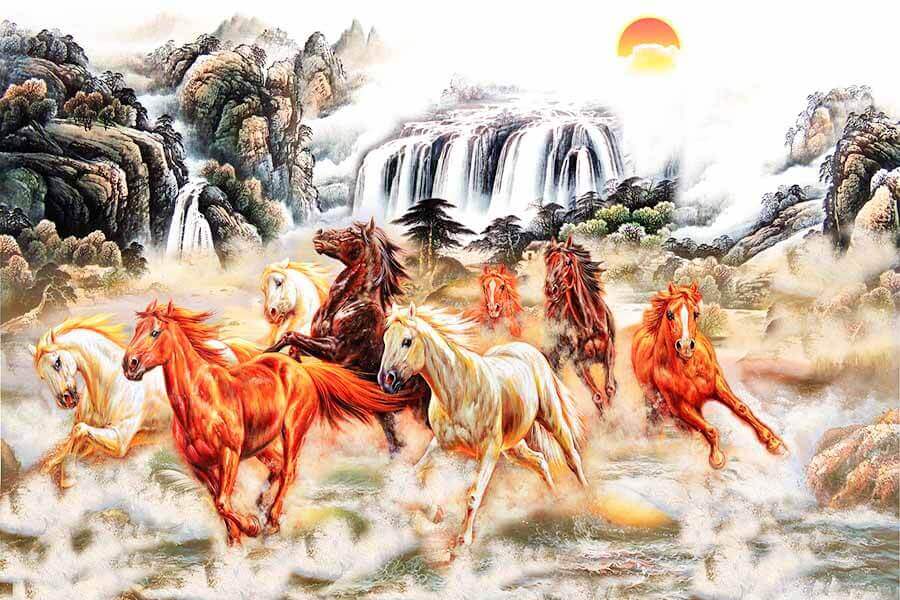 Tranh Mã Đáo Thành Công Giá Bao Nhiêu Là Hợp Lý