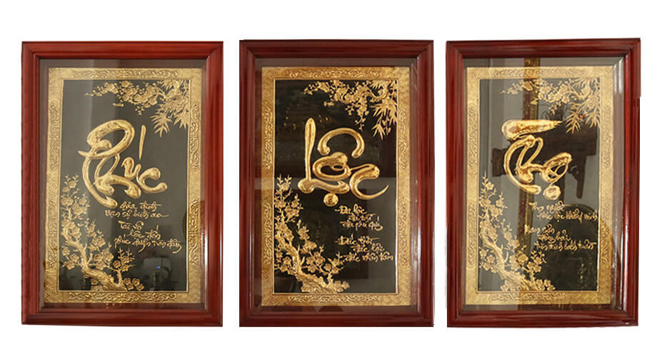 Tranh Phúc Lộc Thọ Treo Bàn Thờ Có Nên Không?