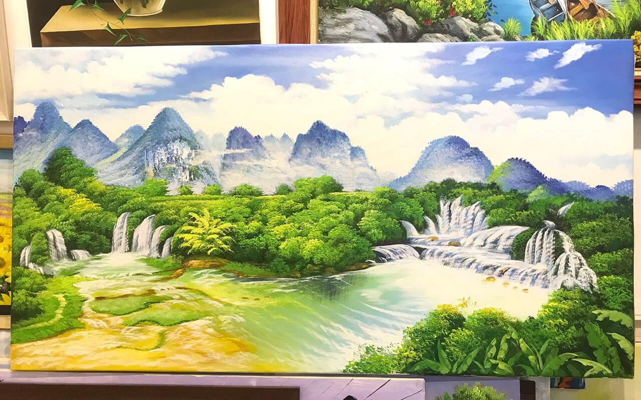 Tranh Thác Nước Hợp Với Tuổi Nào Đừng Treo Nếu Chưa Biết Điều Này
