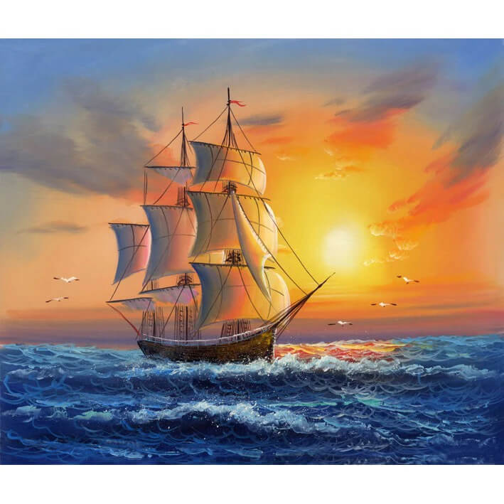 Tranh Thuận Buồm Xuôi Gió Treo Hướng Nào Để Đón Tài Lộc 2025