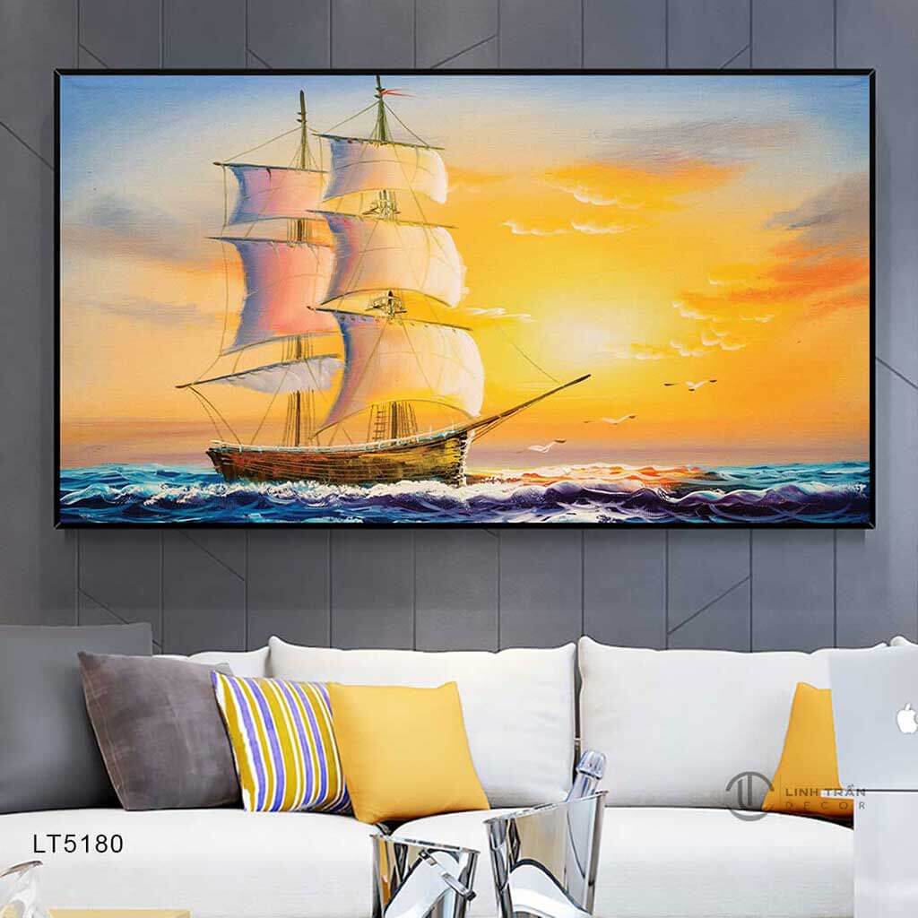 Tranh Thuận Buồm Xuôi Gió Treo Hướng Nào Để Đón Tài Lộc 2025