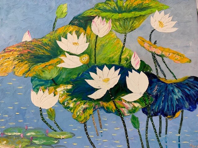 Tranh Vẽ Hồ Sen Đơn Giản: Hướng Dẫn Cho Người Mới Bắt Đầu