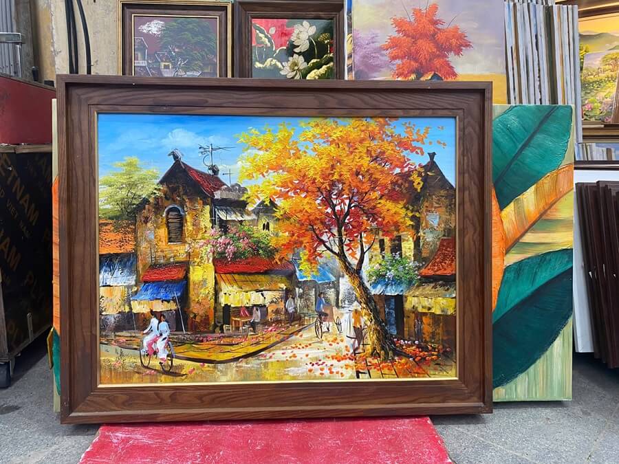 Vẽ Tranh Phố Cổ Đơn Giản: Hướng Dẫn Từng Bước Cho Người Mới Bắt Đầu