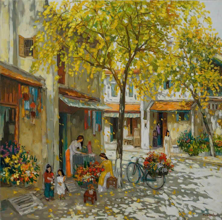 Vẽ Tranh Phố Cổ Đơn Giản: Hướng Dẫn Từng Bước Cho Người Mới Bắt Đầu