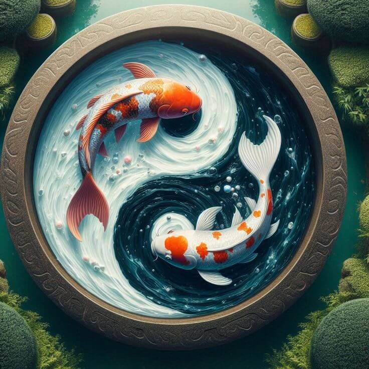 Ý Nghĩa Tranh 2 Con Cá Chép "Song Ngư Cát Hạnh"