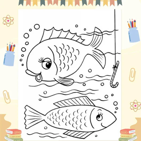 Tranh Tô Màu Con Cá Chép: Tranh Tô Màu Cho Bé 2025