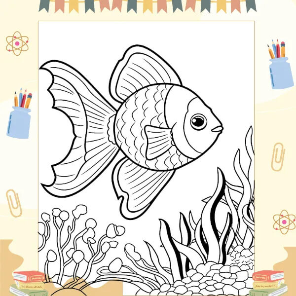 Tranh Tô Màu Con Cá Chép: Tranh Tô Màu Cho Bé 2025