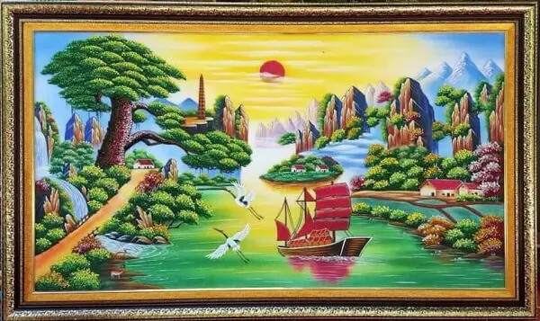 Cách Treo Tranh Đính Đá: Hướng Dẫn Từng Bước Cho Người Mới 2025 FTS Decor