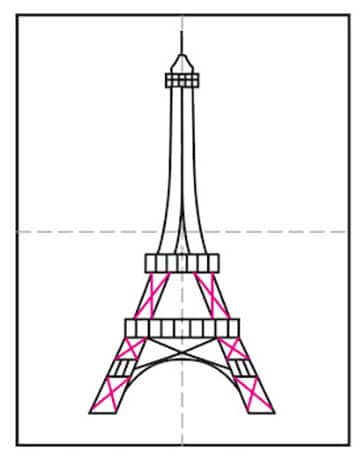 Cách Vẽ Tháp Eiffel Đơn Giản Cho Bé Tại Nhà 2025