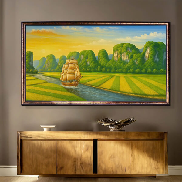 Tranh Ve Thien Nhien 2025 FTS Decor
