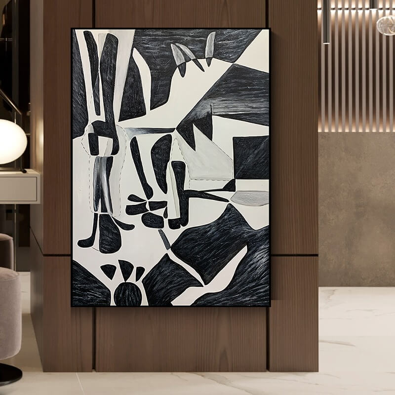 các kiểu tranh treo tường nghệ thuật 2025 FTS Decor