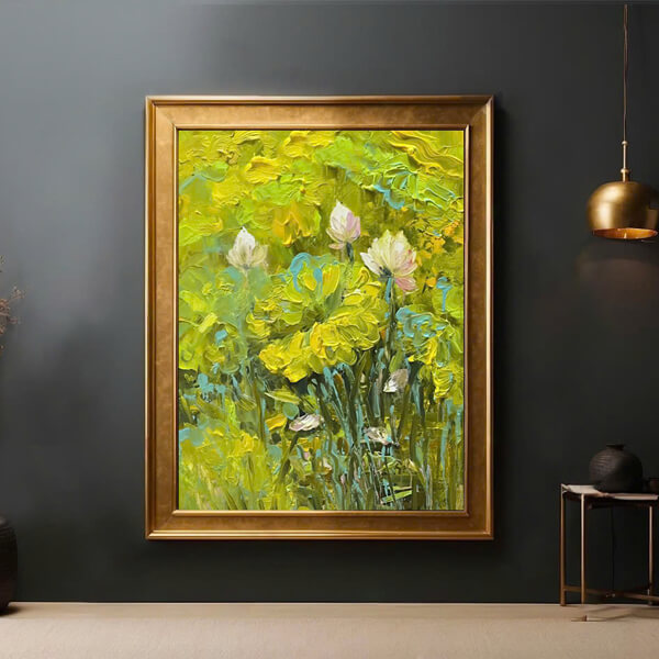 hình ảnh vẽ bông hoa sen 2025 FTS Decor