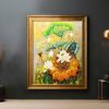 hình ảnh vẽ bông hoa sen 2025 FTS Decor