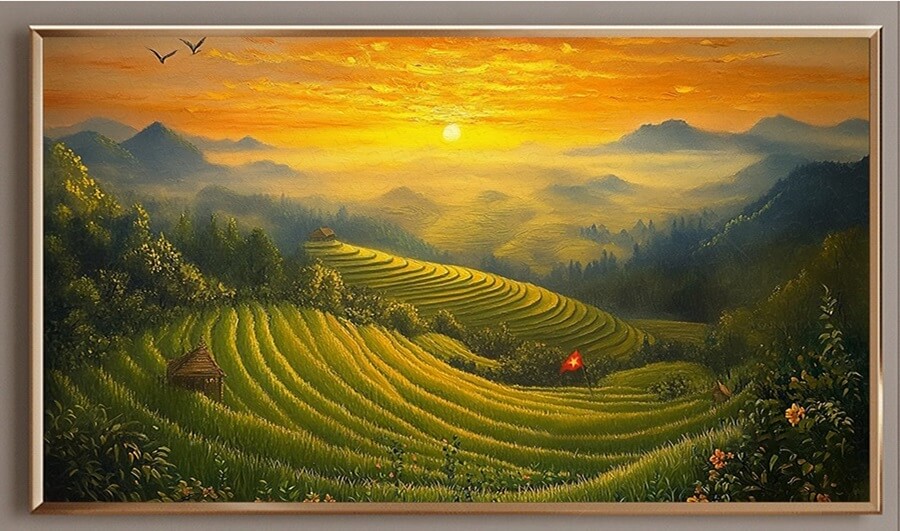 Tranh Phong Thủy Hợp Tuổi Canh Ngọ 2025